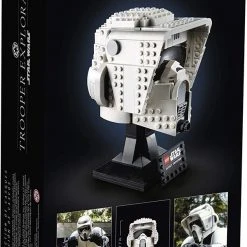 Brick Pops Inc. LEGO Star Wars 75305 Scout Trooper Helmet (471 Pieces) Collectible Building Kit New 2021