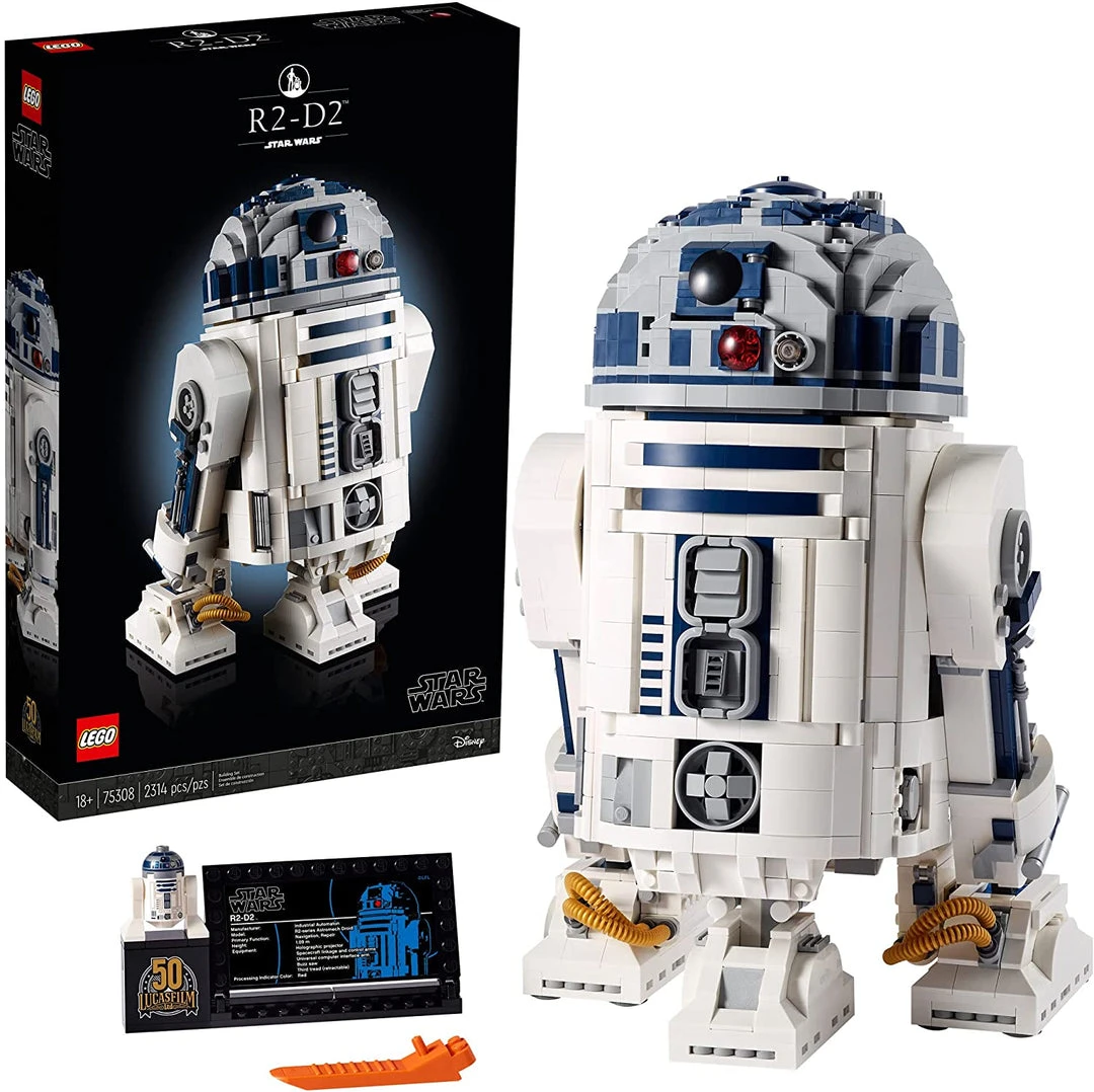 Brick Pops Inc. LEGO Star Wars 75308 R2-D2 (2315 Pieces) Collectible Building Kit New 2021 3 Brick Pops Inc. LEGO Star Wars 75308 R2-D2 (2315 Pieces) Collectible Building Kit New 2021