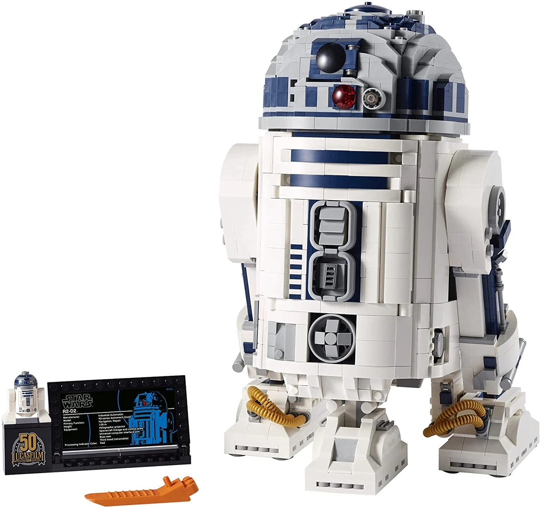 Brick Pops Inc. LEGO Star Wars 75308 R2-D2 (2315 Pieces) Collectible Building Kit New 2021 5 Brick Pops Inc. LEGO Star Wars 75308 R2-D2 (2315 Pieces) Collectible Building Kit New 2021