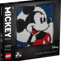 Brick Pops Inc. LEGO Art 31202 Disney’s Mickey Mouse (2658 Pieces) Craft Building Kit New 2021