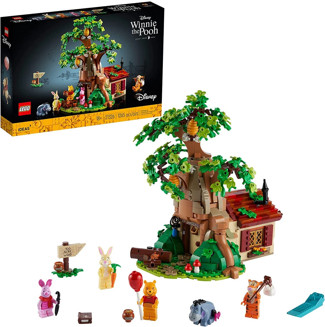 Brick Pops Inc. LEGO Ideas Disney 21326 Winnie The Pooh (1265 Pieces) Building Kit New 2021 3 Brick Pops Inc. LEGO Ideas Disney 21326 Winnie The Pooh (1265 Pieces) Building Kit New 2021