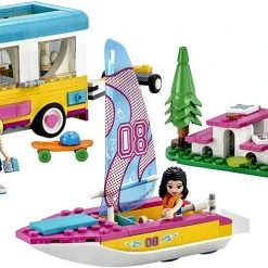Brick Pops Inc. LEGO Friends 41681 Forest Camper Van And Sailboat (487 Pieces) Building Kit New 2021