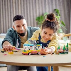 Brick Pops Inc. LEGO Friends 41681 Forest Camper Van And Sailboat (487 Pieces) Building Kit New 2021