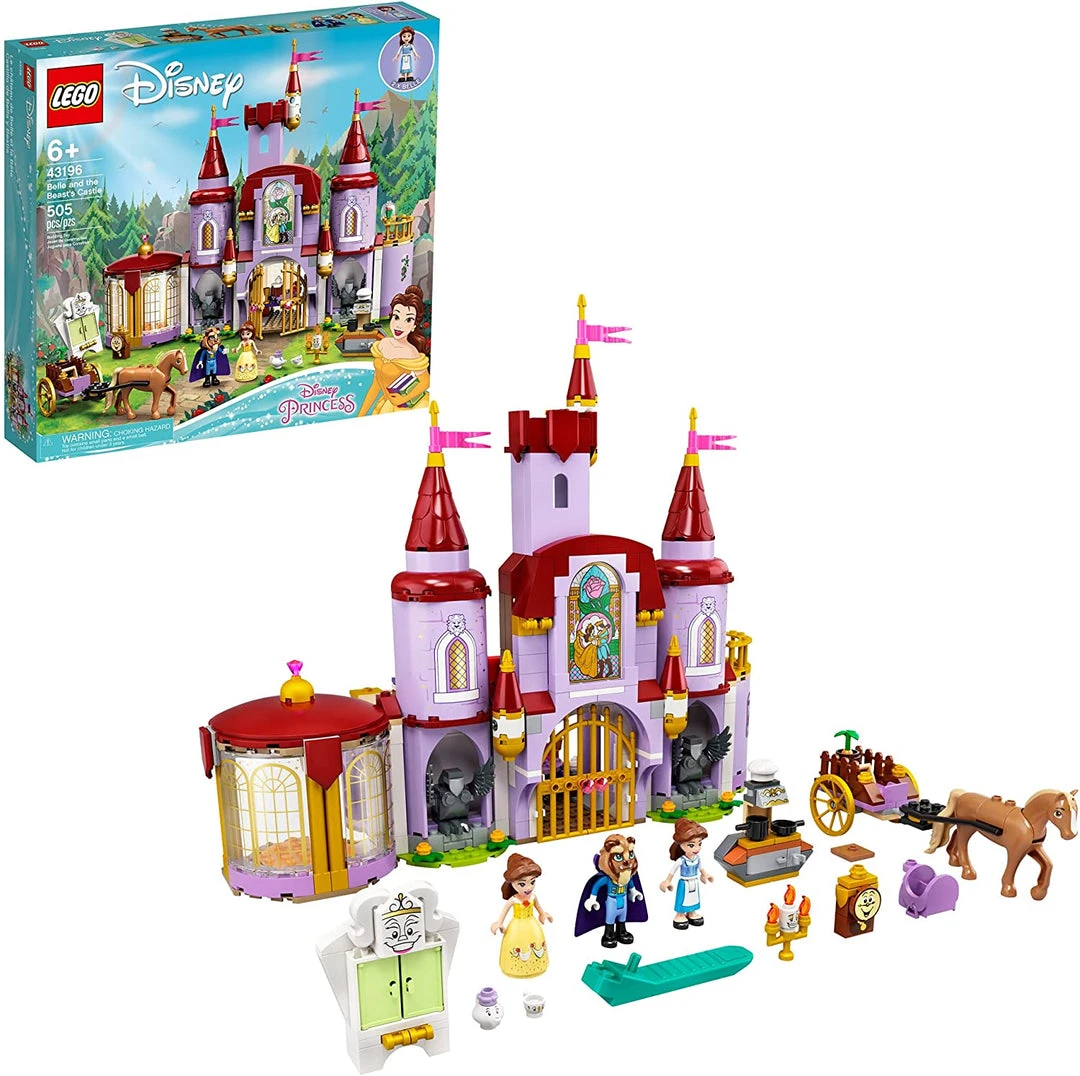 Brick Pops Inc. LEGO Disney 43196 Belle And The Beast’s Castle (505 Pieces) Building Kit New 2021 3 Brick Pops Inc. LEGO Disney 43196 Belle And The Beast’s Castle (505 Pieces) Building Kit New 2021