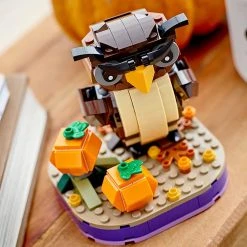 Brick Pops Inc. LEGO BrickHeadz 40497 Halloween Owl (601 Pieces) Building Kit