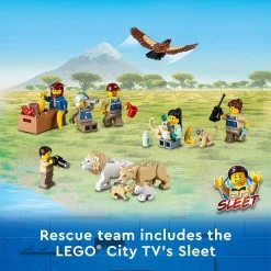 Brick Pops Inc. LEGO City 60307 Wildlife Rescue Camp Building (503 Pieces) Kit New 2021