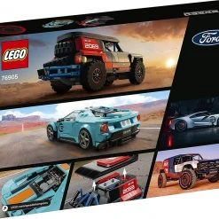 Brick Pops Inc. LEGO Speed Champions 76905 Ford GT Heritage Edition And Bronco R (660 Pieces) Building Kit