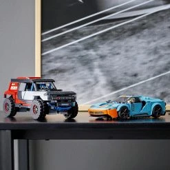 Brick Pops Inc. LEGO Speed Champions 76905 Ford GT Heritage Edition And Bronco R (660 Pieces) Building Kit