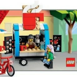 Brick Pops Inc. LEGO Creator 40488 Coffee Cart (149 Pieces) Building Kit