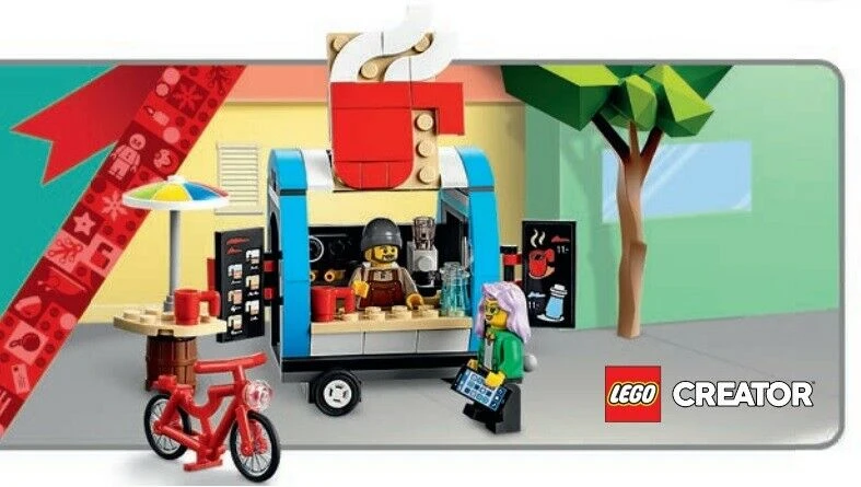 Brick Pops Inc. LEGO Creator 40488 Coffee Cart (149 Pieces) Building Kit 3 Brick Pops Inc. LEGO Creator 40488 Coffee Cart (149 Pieces) Building Kit