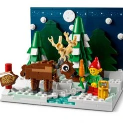 Brick Pops Inc. LEGO 40484 Santa's Front Yard (317 Pieces) Building Kit
