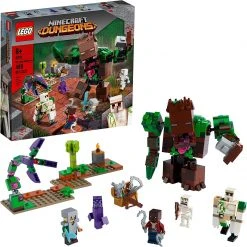 Brick Pops Inc. LEGO Minecraft 21176 The Jungle Abomination (489 Pieces) Building Kit New 2021