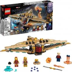 Brick Pops Inc. LEGO Marvel 76237 Sanctuary II Endgame Battle (322 Pieces) Building Kit Gift 2021