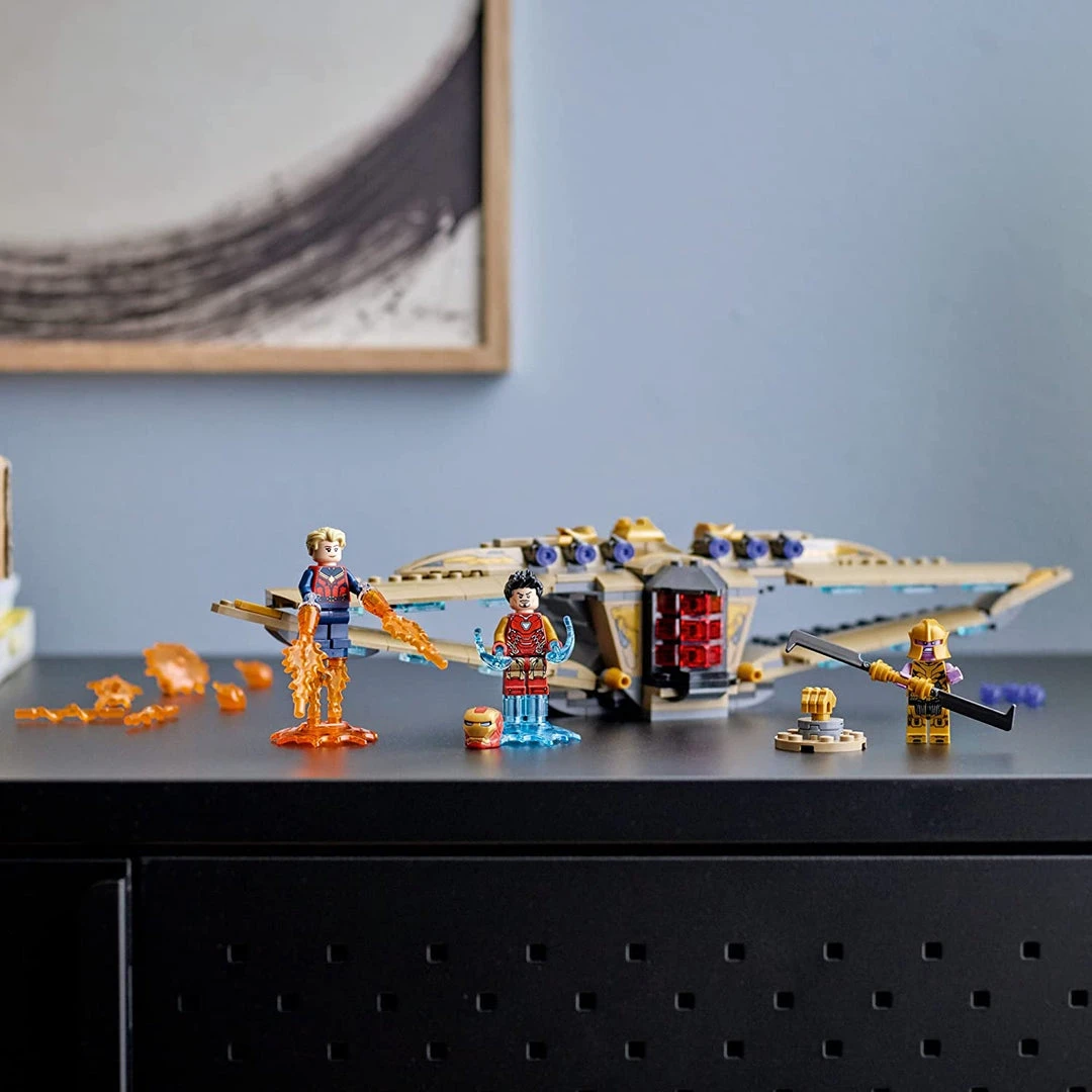 Brick Pops Inc. LEGO Marvel 76237 Sanctuary II Endgame Battle (322 Pieces) Building Kit Gift 2021 6 Brick Pops Inc. LEGO Marvel 76237 Sanctuary II Endgame Battle (322 Pieces) Building Kit Gift 2021