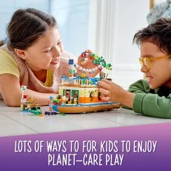 Brick Pops Inc. LEGO Friends 41702 Canal Houseboat (737 Pieces) Building Kit