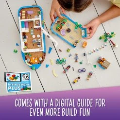 Brick Pops Inc. LEGO Friends 41702 Canal Houseboat (737 Pieces) Building Kit