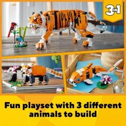 Brick Pops Inc. LEGO Creator 31129 3in1 Majestic Tiger (755 Pieces) Building Kit