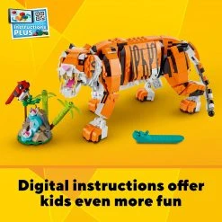 Brick Pops Inc. LEGO Creator 31129 3in1 Majestic Tiger (755 Pieces) Building Kit