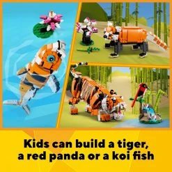 Brick Pops Inc. LEGO Creator 31129 3in1 Majestic Tiger (755 Pieces) Building Kit