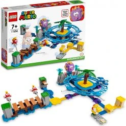 Brick Pops Inc. LEGO Super Mario 71400 Big Urchin Beach Ride (536 Pieces) Collectible Building Kit