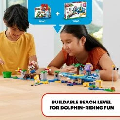 Brick Pops Inc. LEGO Super Mario 71400 Big Urchin Beach Ride (536 Pieces) Collectible Building Kit