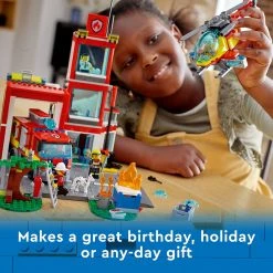 Brick Pops Inc. LEGO City 60320 Fire Station (540 Pieces) Building Kit