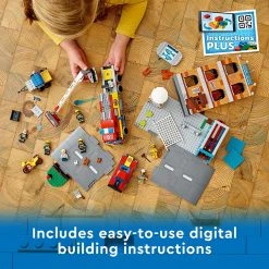 Brick Pops Inc. LEGO City 60321 Fire Brigade (766 Pieces) Building Kit 11 Brick Pops Inc. LEGO City 60321 Fire Brigade (766 Pieces) Building Kit