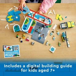 Brick Pops Inc. LEGO City 60330 Hospital (816 Pieces) Building Kit