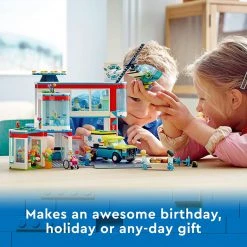 Brick Pops Inc. LEGO City 60330 Hospital (816 Pieces) Building Kit