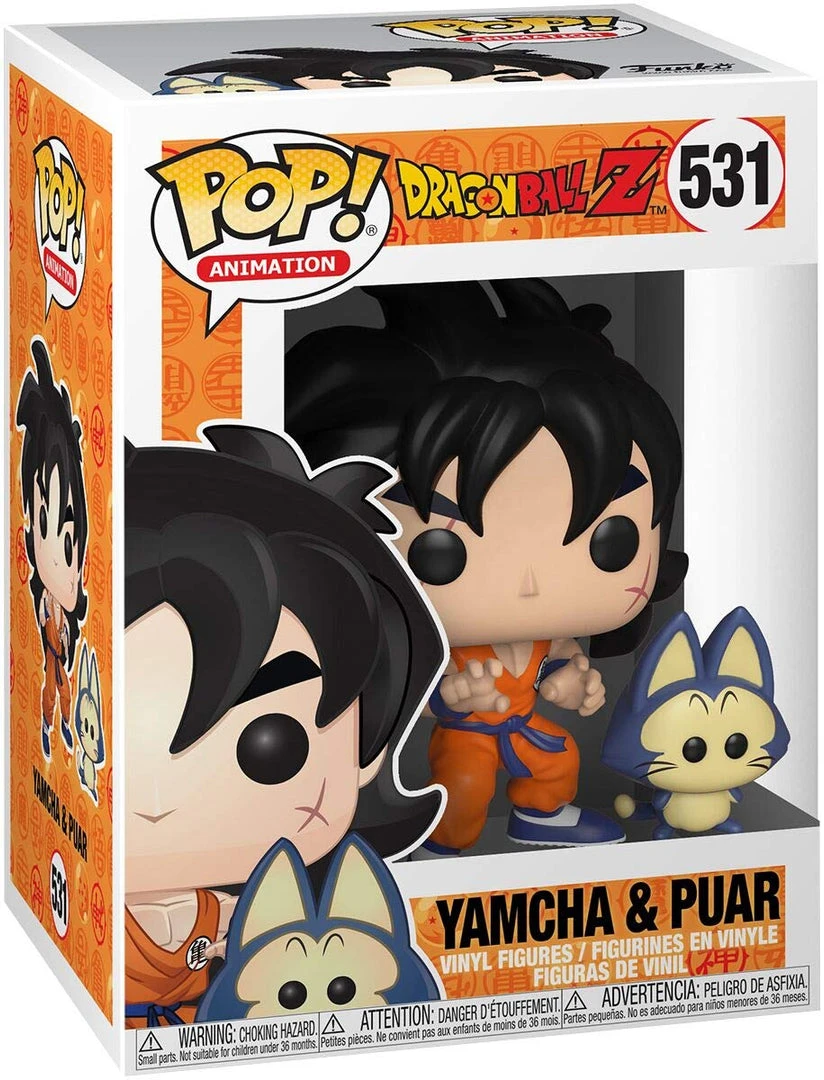 Brick Pops Inc. Funko Pop! Dragon Ball Z Yamcha & Puar #531 Multicolor Vinyl Figure 3 Brick Pops Inc. Funko Pop! Dragon Ball Z Yamcha & Puar #531 Multicolor Vinyl Figure
