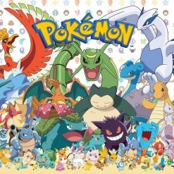 Brick Pops Inc. Buffalo Games Pokemon Fan Favorites 1000 Piece Jigsaw Puzzle