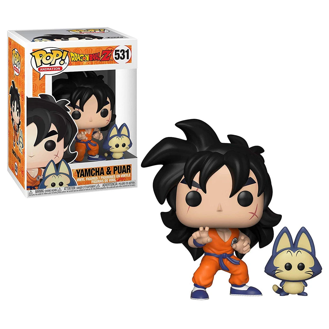Brick Pops Inc. Funko Pop! Dragon Ball Z Yamcha & Puar #531 Multicolor Vinyl Figure 4 Brick Pops Inc. Funko Pop! Dragon Ball Z Yamcha & Puar #531 Multicolor Vinyl Figure
