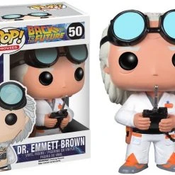 Brick Pops Inc. Funko Pop! Movies Back To The Future Dr. Emmett Brown #50 Multicolor Vinyl Figure
