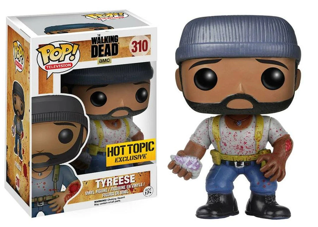 Brick Pops Inc. Funko Pop! TV The Walking Dead Tyreese #310 Hot Topic Exclusive Vinyl Figure 3 Brick Pops Inc. Funko Pop! TV The Walking Dead Tyreese #310 Hot Topic Exclusive Vinyl Figure