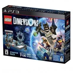 Brick Pops Inc. LEGO Dimensions 71170 Starter Pack PlayStation 3 (269 Pieces) Building Kit