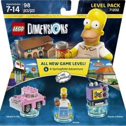 Brick Pops Inc. LEGO Dimensions The Simpsons Level Pack