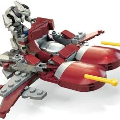 Brick Pops Inc. Collectible Toys Mega Construx Infinite Construction #218 Halo Banshee Breakout Vehicle Halo Figure, Building Toys For Kids