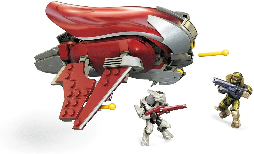 Brick Pops Inc. Collectible Toys Mega Construx Infinite Construction #218 Halo Banshee Breakout Vehicle Halo Figure, Building Toys For Kids 6 Brick Pops Inc. Collectible Toys Mega Construx Infinite Construction #218 Halo Banshee Breakout Vehicle Halo Figure, Building Toys For Kids