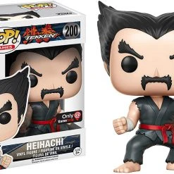 Brick Pops Inc. Funk o Pop! Games Tekken Heihachi #200 GameStop Exclusive Vinyl Figure Collectible Toys