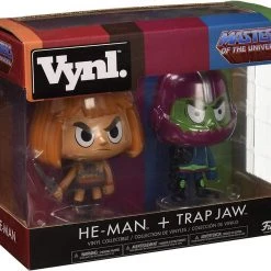 Brick Pops Inc. Funko Vinyl. Masters Of The Universe He-Man & Trapjaw 2 Pack Vinyl Figure
