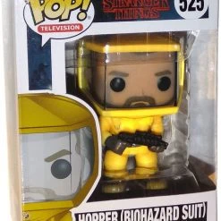Brick Pops Inc. Funko Pop! TV Stranger Things Hopper Bio Hazard Suit #525 Multicolor Vinyl Figure