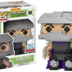 Brick Pops Inc. Funko Pop! 8-Bit Teenage Mutant Ninja Turtles Shredder #08 2017 Fall Convention Exclusive Vinyl Figure