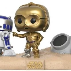Brick Pops Inc. Funko Pop! Star Wars Escape Pod Landing R2-D2 & C-3PO #222 Vinyl Figure