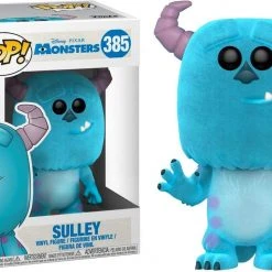 Brick Pops Inc. Funko Pop! Disney Monster's Inc Flocked Sulley #385 Amazon Exclusive Vinyl Figure