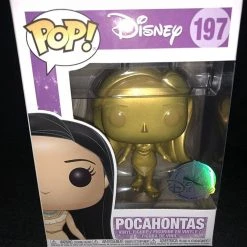 Brick Pops Inc. Funko POP! Disney Pocahontas #197 Special Edition Gold