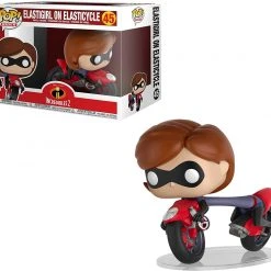 Brick Pops Inc. Funko Pop! Ride Disney Incredibles 2 Elastigirl With Elasticycle #45 Multicolor Collectible Vinyl Figure