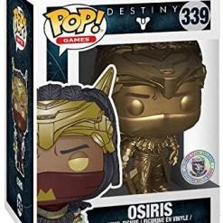 Brick Pops Inc. Funko Pop! Games Destiny Osiris Destiny Bungie #339 Gold Store Exclusive Vinyl Figure
