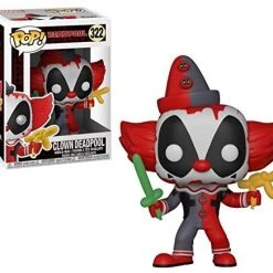Brick Pops Inc. Funko Pop! Marvel Deadpool Clown Deadpool #322 Multicolor Vinyl Figure