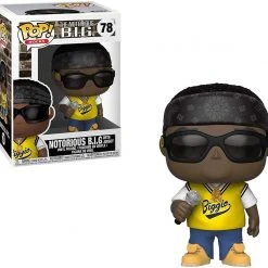 Brick Pops Inc. Funko Pop! Rocks Music Notorious B.I.G. With Jersey #78 Multicolor Collectible Vinyl Figure