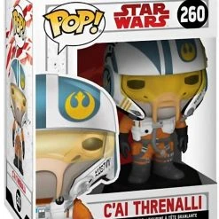 Brick Pops Inc. Funko POP! Star Wars C'ai Threnalli #260 Vinyl Figure